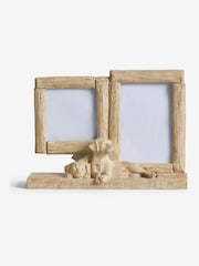 Wood Effect Layla The Labrador Dog Collage Photo Frame - Image 4 of 6
