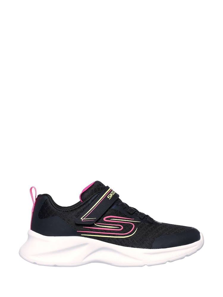 Skechers Black Girls Dynamatic Trainers - Image 2 of 2 Skechers Black Girls Dynamatic Trainers - Image 2 of 2