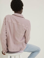 FatFace Purple Tasha Denim Jacket - Image 2 of 5