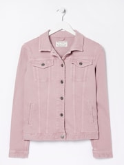 FatFace Purple Tasha Denim Jacket - Image 5 of 5