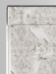 Laura Ashley Silver Tregaron Made to Measure 100% Cotton Roman Blinds - Image 3 of 6