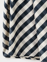 Mango Blue Gingham Midi Skirt - Image 2 of 3