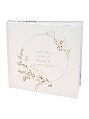 Widdop White Wildflower Wedding Album - Image 1 of 5