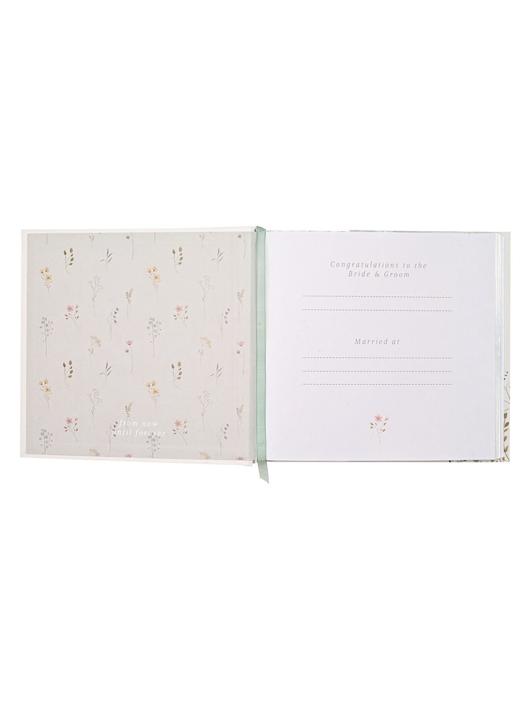 Widdop White Wildflower Wedding Album - Image 2 of 5