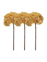 Otters Brook Caramel Set Of Hydrangea Stem - Image 1 of 1