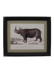 Otters Brook Polyresin Rhinoceros Print - Image 1 of 1