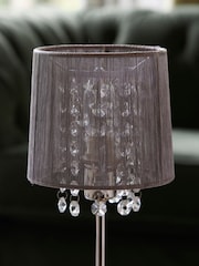 Grey Palazzo Small Table Lamp - Image 1 of 6
