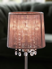 Grey Palazzo Small Table Lamp - Image 2 of 6