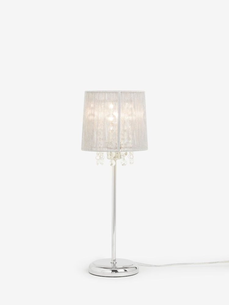 Grey Palazzo Small Table Lamp - Image 6 of 6