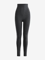 Grey Tummy Control Seamless Shaping Leggings - Image 5 of 6