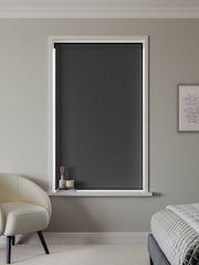 Black Albans Made to Measure Roller Blind - Image 2 of 6