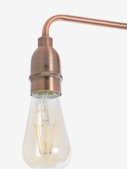 Copper Brooklyn Flush Ceiling Light - Image 7 of 8