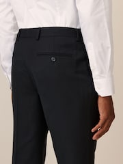 Noir - Skinny Fit (Skinny Fit) - Pantalon de costume texturé - Image 5 of 8