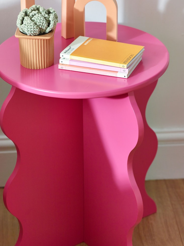 Pink Wiggle Kids Bedside Table - Image 2 of 4