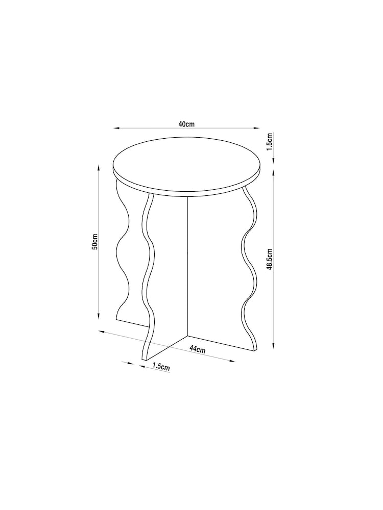 Pink Wiggle Kids Bedside Table - Image 4 of 4