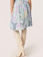 Soaked in Luxury Green Livinna A-Line Knee Length Skirt - Image 2 of 6