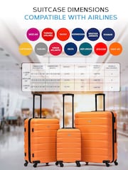 Flight Knight Hardcase Large Check in Suitcases and Cabin Case Set of 3 - Image 2 of 7