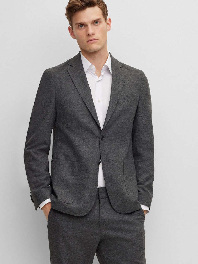 BOSS Grey Hanry Jacket - Image 1 of 6