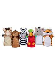 Melissa & Doug Safari Friends Animal Hand Puppets - Image 3 of 4