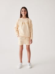Baker by Ted Baker Stone Split Back Sweater And Shorts Set - Image 1 of 9