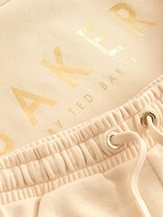 Baker by Ted Baker Stone Split Back Sweater And Shorts Set - Image 9 of 9