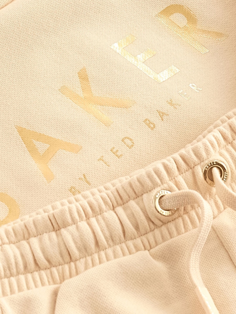 Baker by Ted Baker Stone Split Back Sweater And Shorts Set - Image 9 of 9