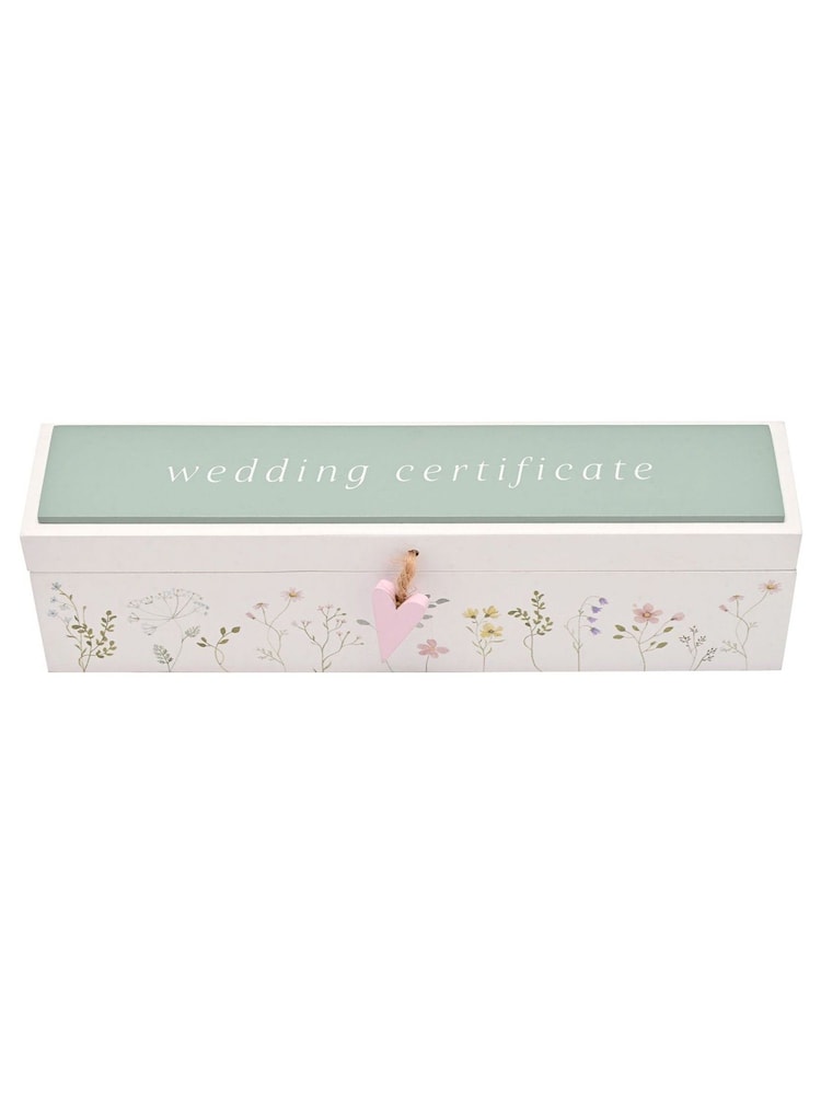 Widdop White Wildflower Certificate Holder - Image 1 of 3 Widdop White Wildflower Certificate Holder - Image 1 of 3