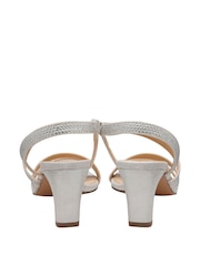 Lotus Silver Diamante Ocassion Sandals - Image 3 of 4