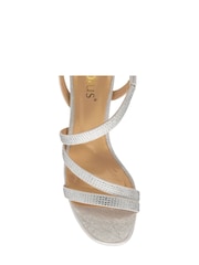 Lotus Silver Diamante Ocassion Sandals - Image 4 of 4