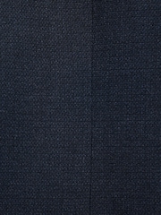 Navy Blue Slim Textured Blazer - Image 5 of 5