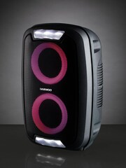 Daewoo Black Led Blurtooth Party Speaker - Image 4 of 4