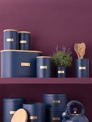 Typhoon Blue Otto Tea, Coffee & Sugar Storage - Image 2 of 3