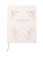 Widdop White Wildflower Wedding Planner - Image 1 of 8