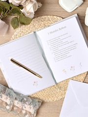 Widdop White Wildflower Wedding Planner - Image 7 of 8