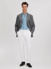 Reiss Kason Mid Schlupfstiefel aus Veloursleder​​​​​​​ - Bild 2 von 5
