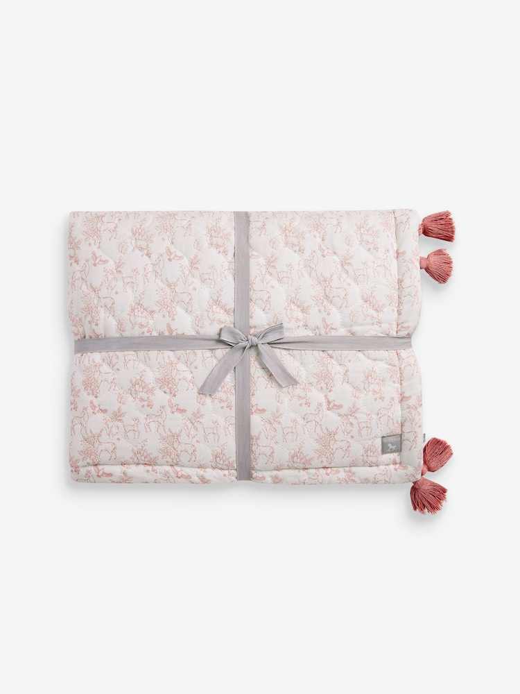 The Little Tailor Pink 100% Cotton Quilt - Image 1 of 13
