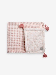 The Little Tailor Pink 100% Cotton Quilt - Image 3 of 13
