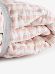 The Little Tailor Pink 100% Cotton Quilt - Image 6 of 13