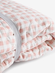 The Little Tailor Pink 100% Cotton Quilt - Image 7 of 13