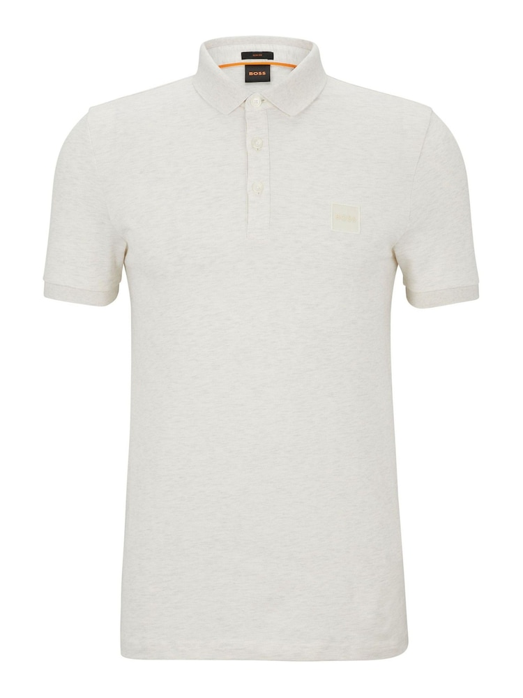 BOSS Cream Passenger Polo Shirt - Image 5 of 5