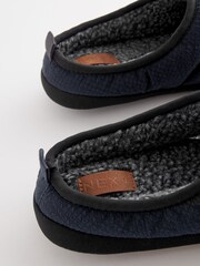 Black Borg Lined Padded Mules - Image 5 of 6