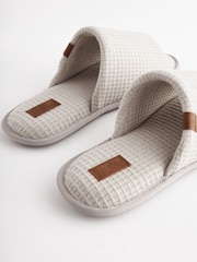 Neutral Padded Textured Sliders - Image 4 of 6