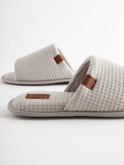 Neutral Padded Textured Sliders - Image 5 of 6