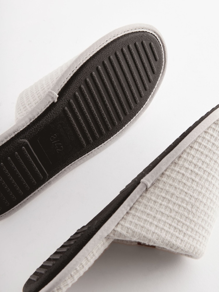 Neutral Padded Textured Sliders - Image 6 of 6