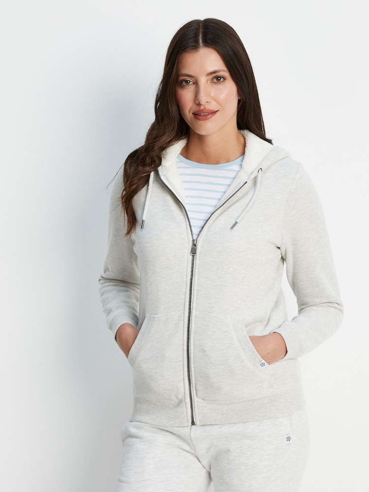 Tog 24 White Finch Sherpa Lined Hoodie - Image 1 of 8