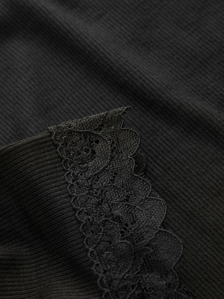 Black ThermoGen Lightweight Long Sleeved Top - Image 8 of 8