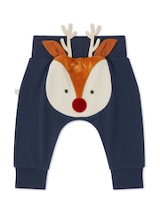 MORI Blue Applique Joggers - Image 2 of 3