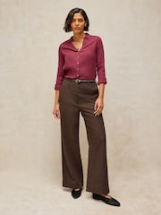 White Stuff Belle Tweedy Hose mit weitem Bein - Bild 3 von 6