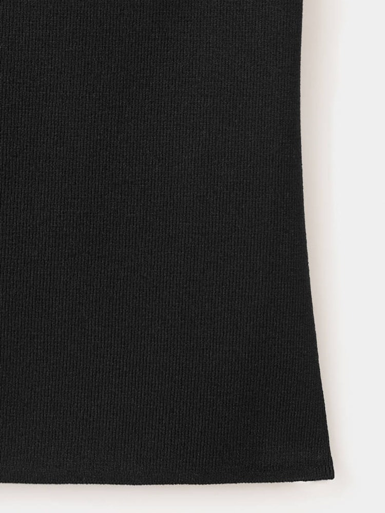 Mango Black One Shoulder Beaded Top - Image 6 of 6