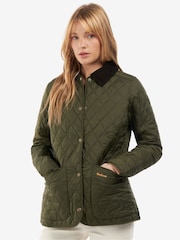 Barbour® Khaki Green Annandale Quilted Jacket - Image 1 of 6